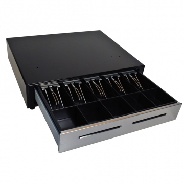 Image of item: EP-125NK-M Electronic Cash Drawer w/ Medial Slots - 18.8W x 4.58H x 15.2D